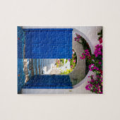 Puzzle Porte bleue de style grec et turc (Horizontal)