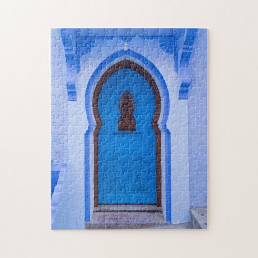 Puzzle Porte bleue marocaine (Vertical)