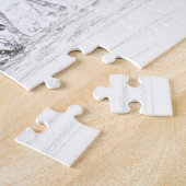 Puzzle Porte de départ de la course de cheval (Côté)