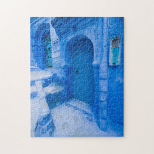 Puzzle Porte de la ville bleue
