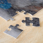 Puzzle Porte de tempête sale de beagle drôle (Côté)