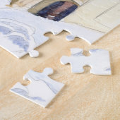 Puzzle Porte d'hiver la nuit (croquis) (Côté)