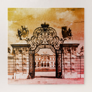 Puzzle Porte du château Belvédère de Vienne Autriche vint