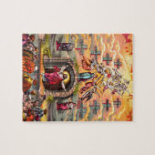 Puzzle Porte du Ciel Jésus embrassé par les anges (Horizontal)