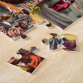 Puzzle Porte du Ciel Jésus embrassé par les anges (Côté)