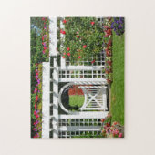 Puzzle Porte du jardin blanc (Vertical)