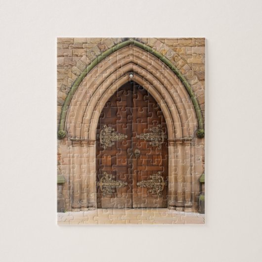 Puzzle Porte européenne antique - 8x10 - 110 pièces (Vertical)