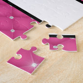 Puzzle Porte-main en pierre de fer recouverte de roses ch (Côté)