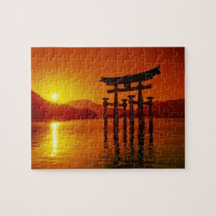 Puzzle Porte O-Torii, sanctuaire d'Itsukushima, Miyajima,