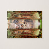 Puzzle Porte ouverte sur les bains (Horizontal)