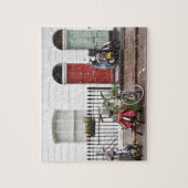 Puzzle Porte rouge, Porte verte, Islington, Londres Royau (Vertical)