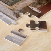 Puzzle Porte Turquoise (Côté)