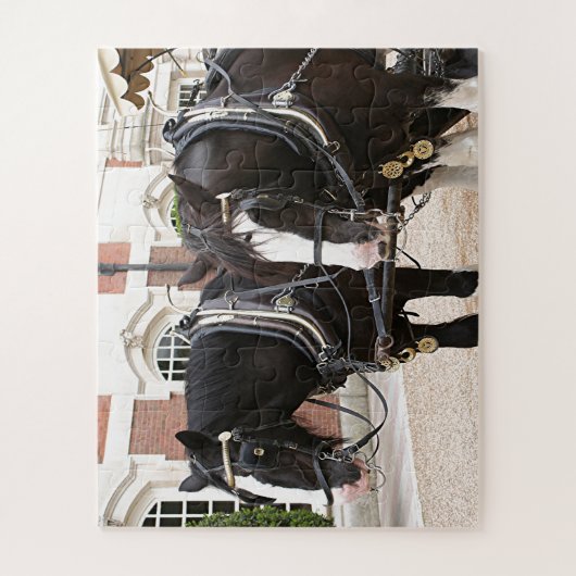 Puzzle Porter des chevaux à bascule (Vertical)