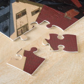 Puzzle Portland Headlight Coucher de soleil brillant 252 (Côté)