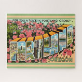 Puzzle Portland Oregon Salutations (Horizontal)