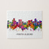 Puzzle Porto Alegre Brésil Skyline (Horizontal)
