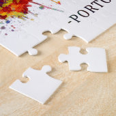 Puzzle Porto Alegre Brésil Skyline (Côté)