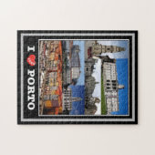 Puzzle Porto - I Love - Portugal - (Horizontal)
