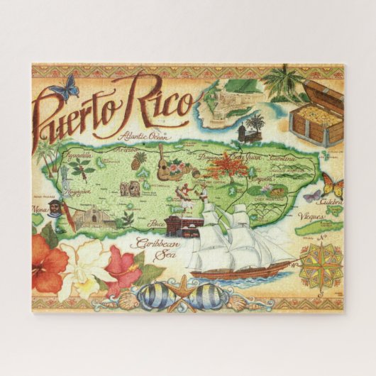 Puzzle Porto Rico 16x20 (Horizontal)