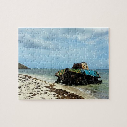 Puzzle Porto Rico, Culebra, flamenco de Playa (Horizontal)