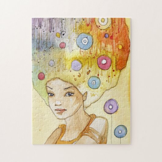 Puzzle Portrait abstrait (Vertical)