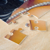 Puzzle Portrait Belle broche vers le haut (Côté)