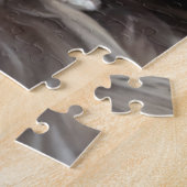 Puzzle Portrait Brunette Blonde Smile Dents Jeune femme (Côté)