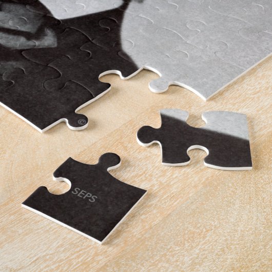 Puzzle Portrait d'Abe Lincoln 2 (Côté)