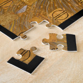 Puzzle "Portrait d'Adèle Bloch-Bauer I" de Gustav Klimt (Côté)