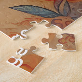 Puzzle portrait d'âne de plage radieux (Côté)