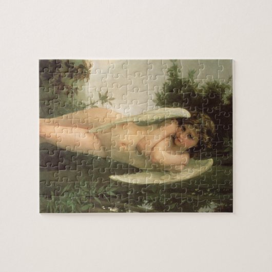 Puzzle Portrait d'ange de Cupid (Cupidon) par Bouguereau (Horizontal)