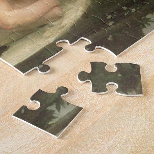 Puzzle Portrait d'ange de Cupid (Cupidon) par Bouguereau (Côté)