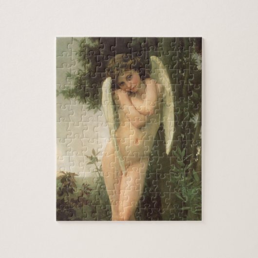 Puzzle Portrait d'ange de Cupid (Cupidon) par Bouguereau (Vertical)