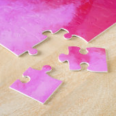 Puzzle Portrait d'art hongrois Vizsla Chien | Rose (Côté)