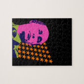 Puzzle Portrait d'art rose Poutine (Horizontal)