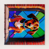 Puzzle Portrait de Beagle debout (Horizontal)