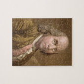 Puzzle Portrait de Benjamin Franklin (1706-90), de 'le (Horizontal)
