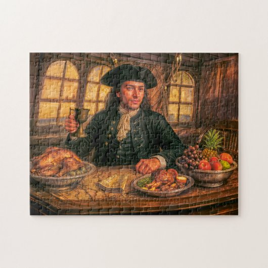 Puzzle Portrait de Black Bart à la Taverne des Pirates (Horizontal)