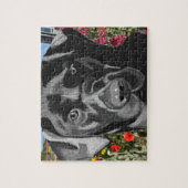 Puzzle Portrait de Black Labrador (Vertical)