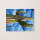 Puzzle Portrait de cactus du Saguaro, Arizona (Horizontal)