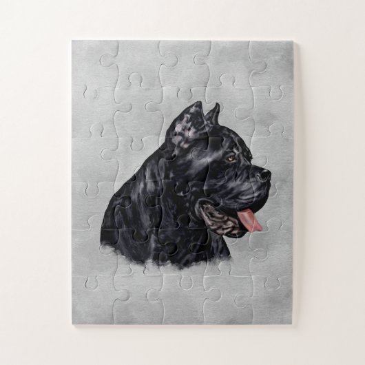 Puzzle Portrait de Cane Corso (Vertical)