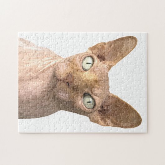 Puzzle Portrait de Cat Sphynx (Horizontal)