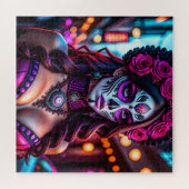 Puzzle Portrait de Catrina de Día de los Muertos (Horizontal)