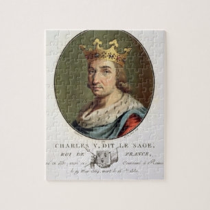 Puzzle Portrait de Charles V, appelé "" le roi sage de F