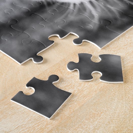 Puzzle Portrait de chat - penseur (Côté)