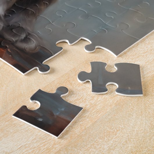 Puzzle Portrait de chat Ragdoll 1 (Côté)