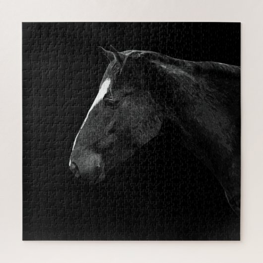 Puzzle Portrait de cheval (Vertical)