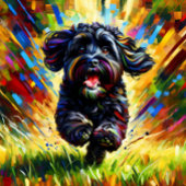 Puzzle Portrait de Chien Black Cockapoo Impression d'Art 