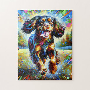 Puzzle Portrait de chien Boykin Spaniel Impression d'art