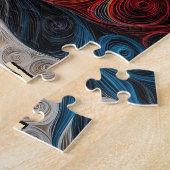 Puzzle Portrait de chien d'art dalmate (Côté)